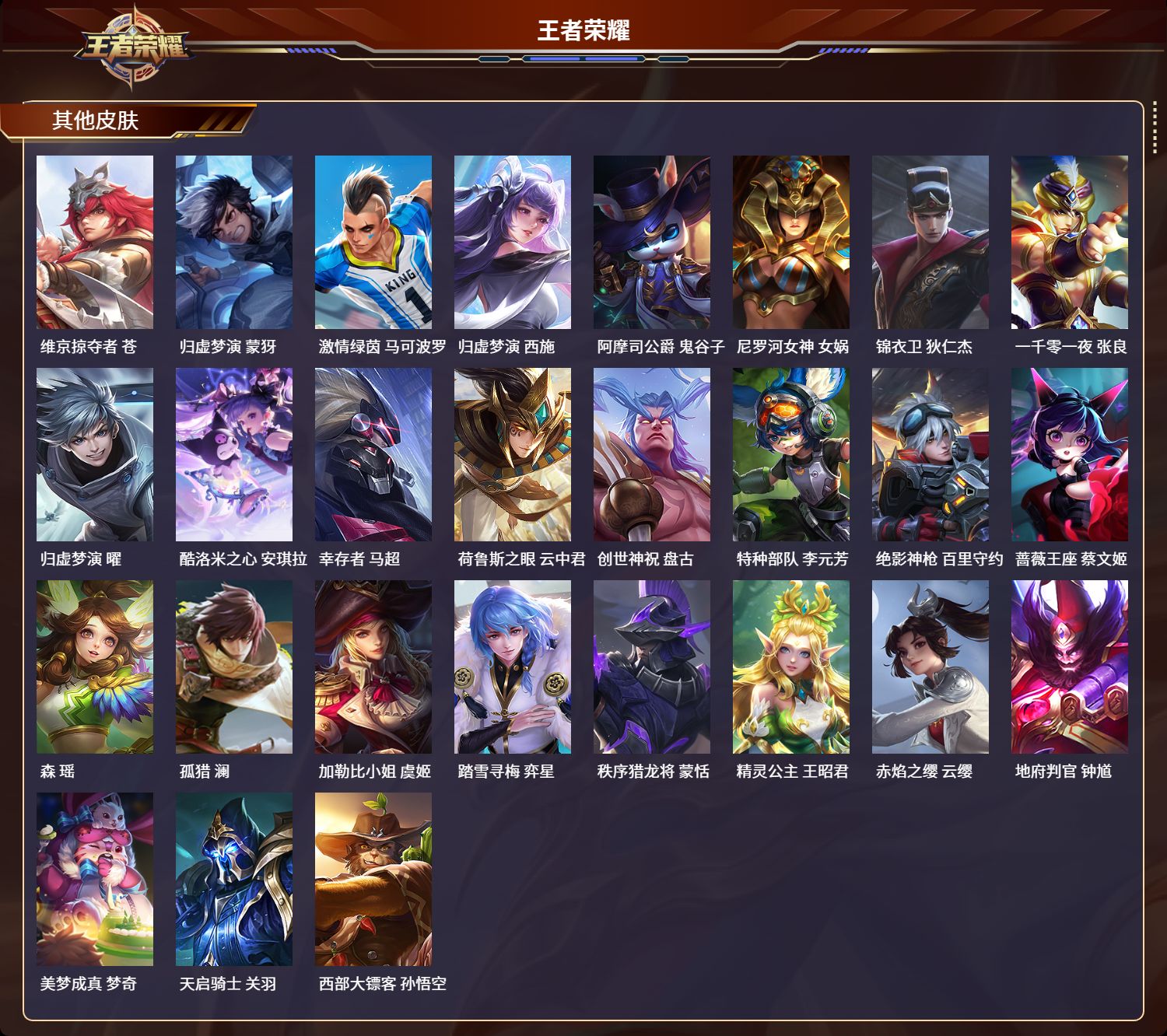 WZCMW3446457王者荣耀账号详情图11