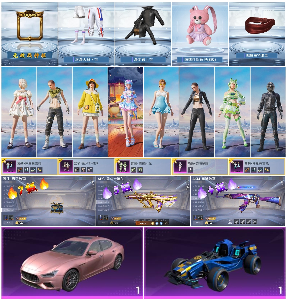 HPSJ3436757和平精英账号详情图2 HPSJ3436757和平精英账号详情图2