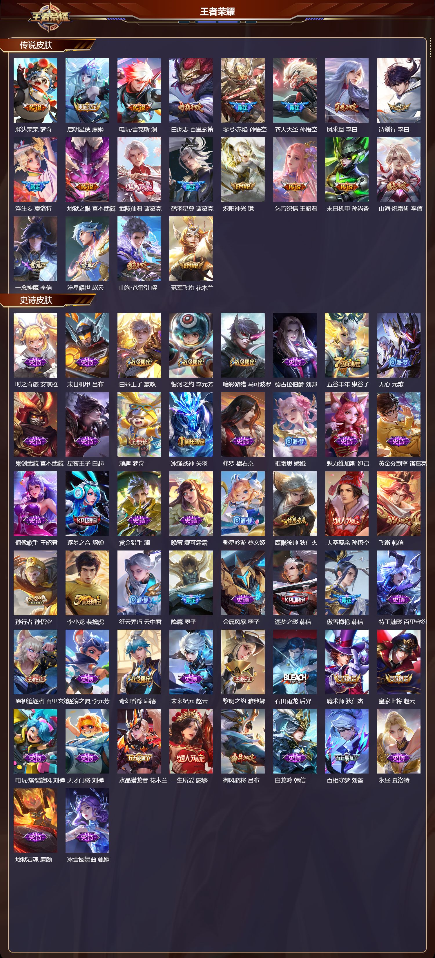 WZMK440746王者荣耀账号详情图2