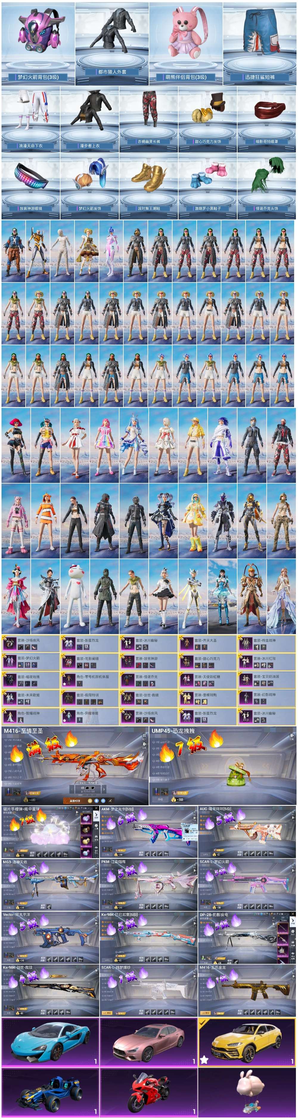 HPSJ3433420和平精英账号详情图3