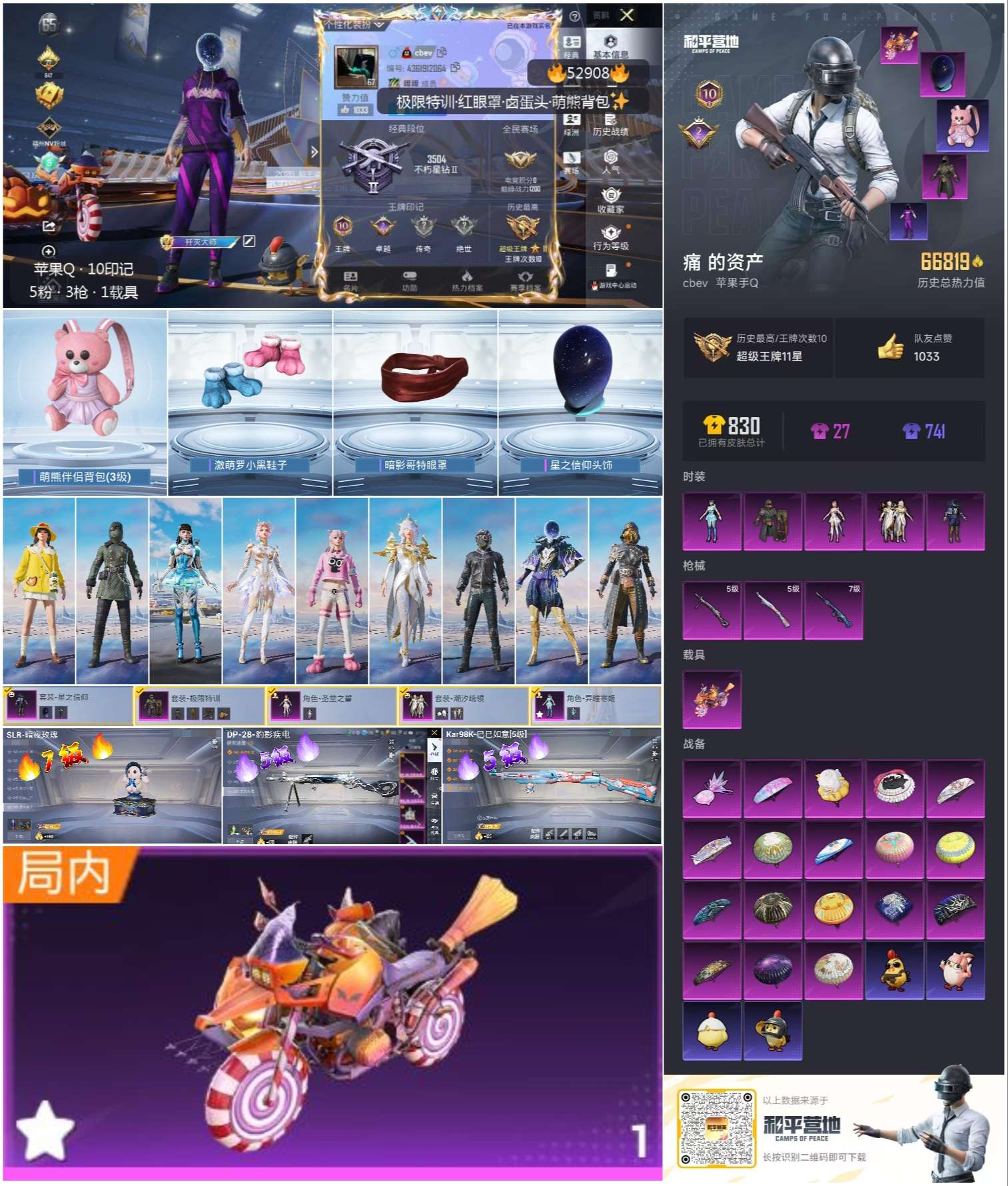 HPSJ3432273和平精英账号详情图3 HPSJ3432273和平精英账号详情图3