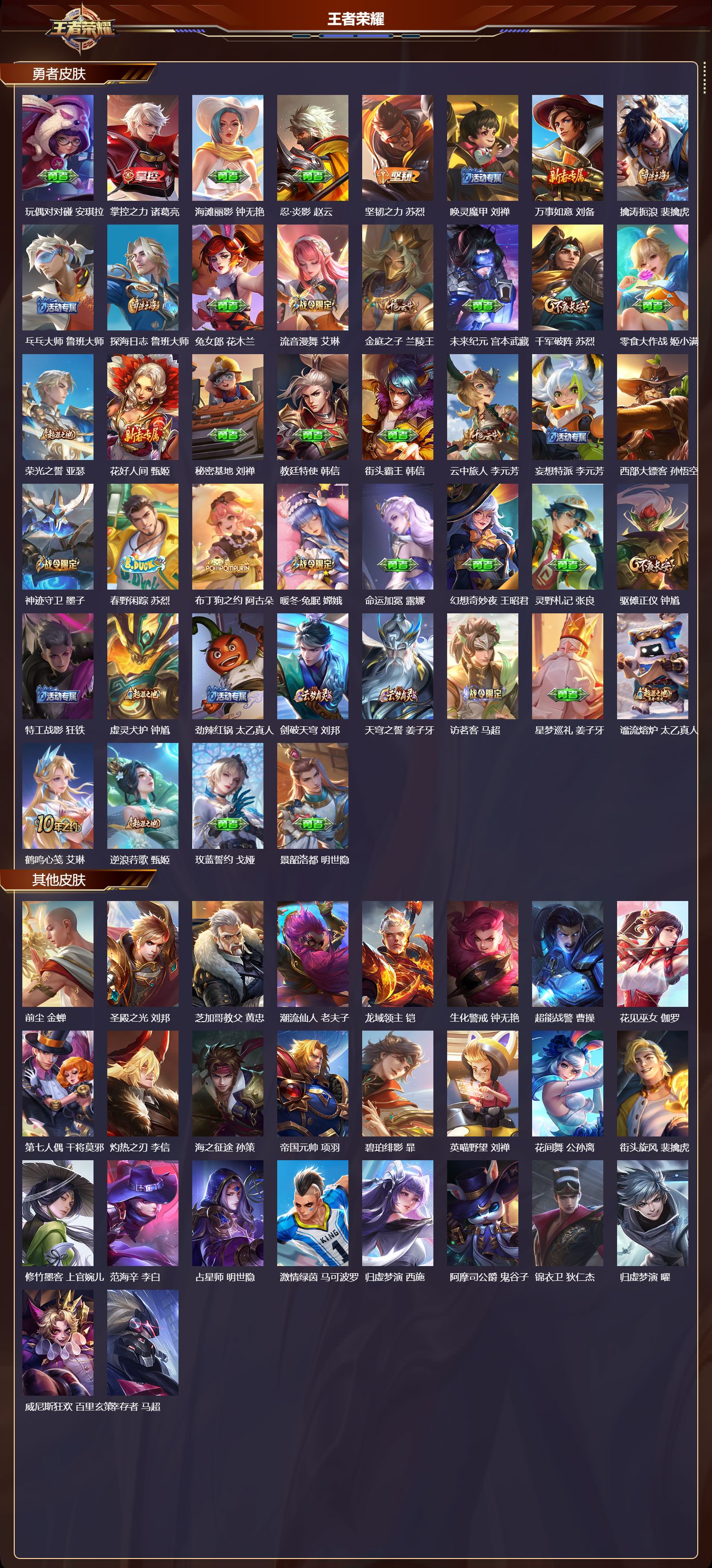 WZMK3437742王者荣耀账号详情图4 WZMK3437742王者荣耀账号详情图4