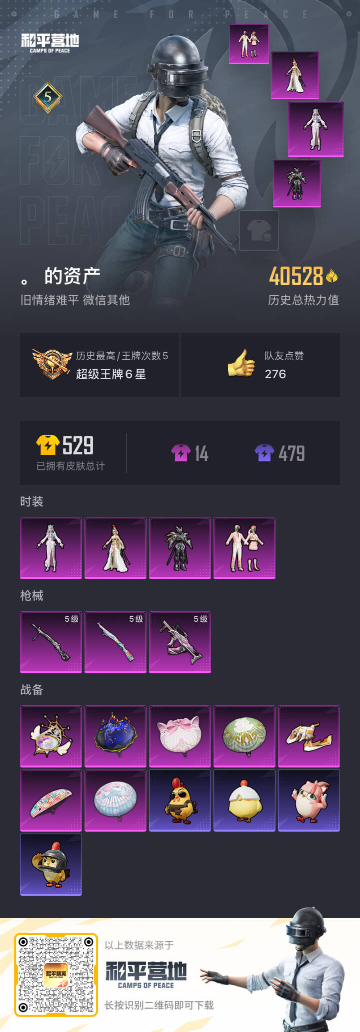 HPSJ3432683和平精英账号详情图4 HPSJ3432683和平精英账号详情图4