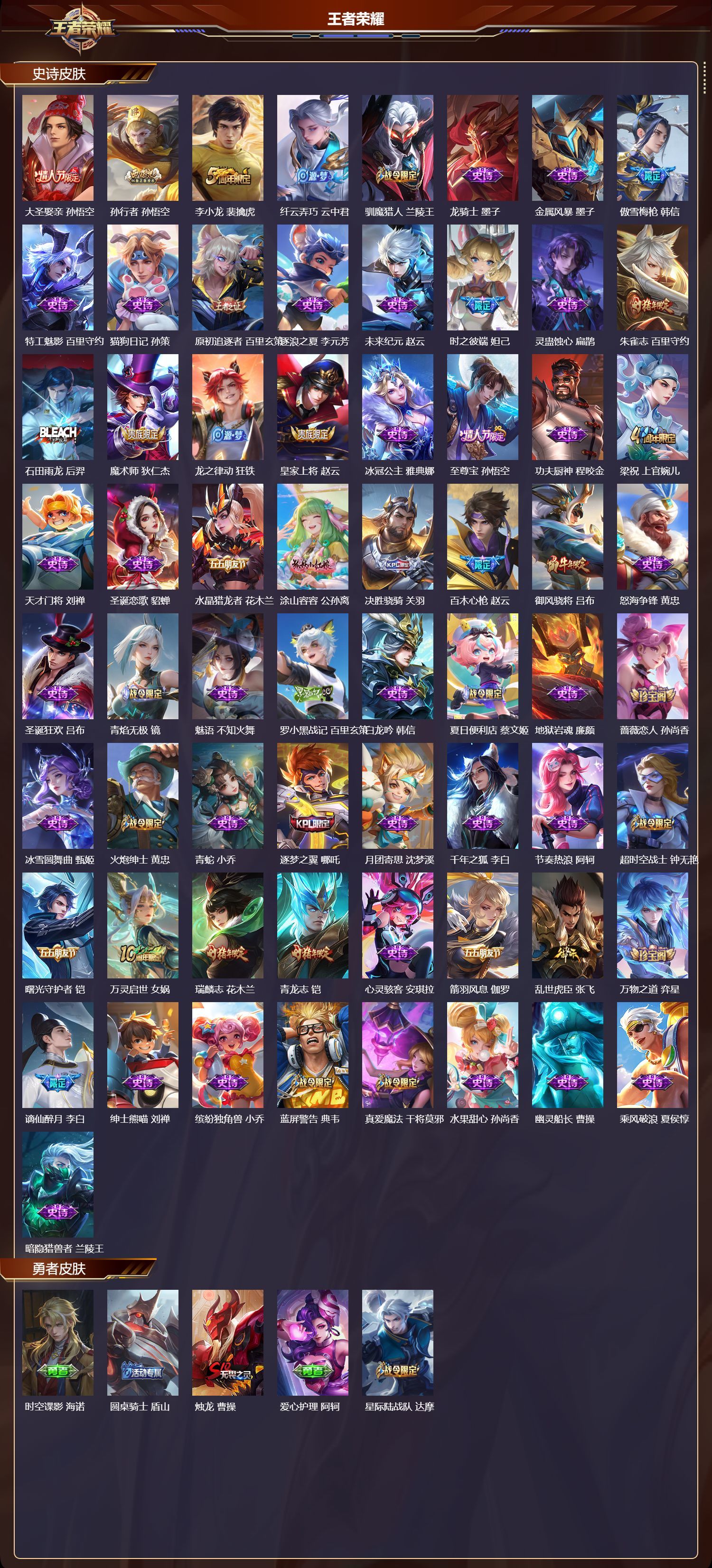 WZQM3474221王者荣耀账号详情图4 WZQM3474221王者荣耀账号详情图4