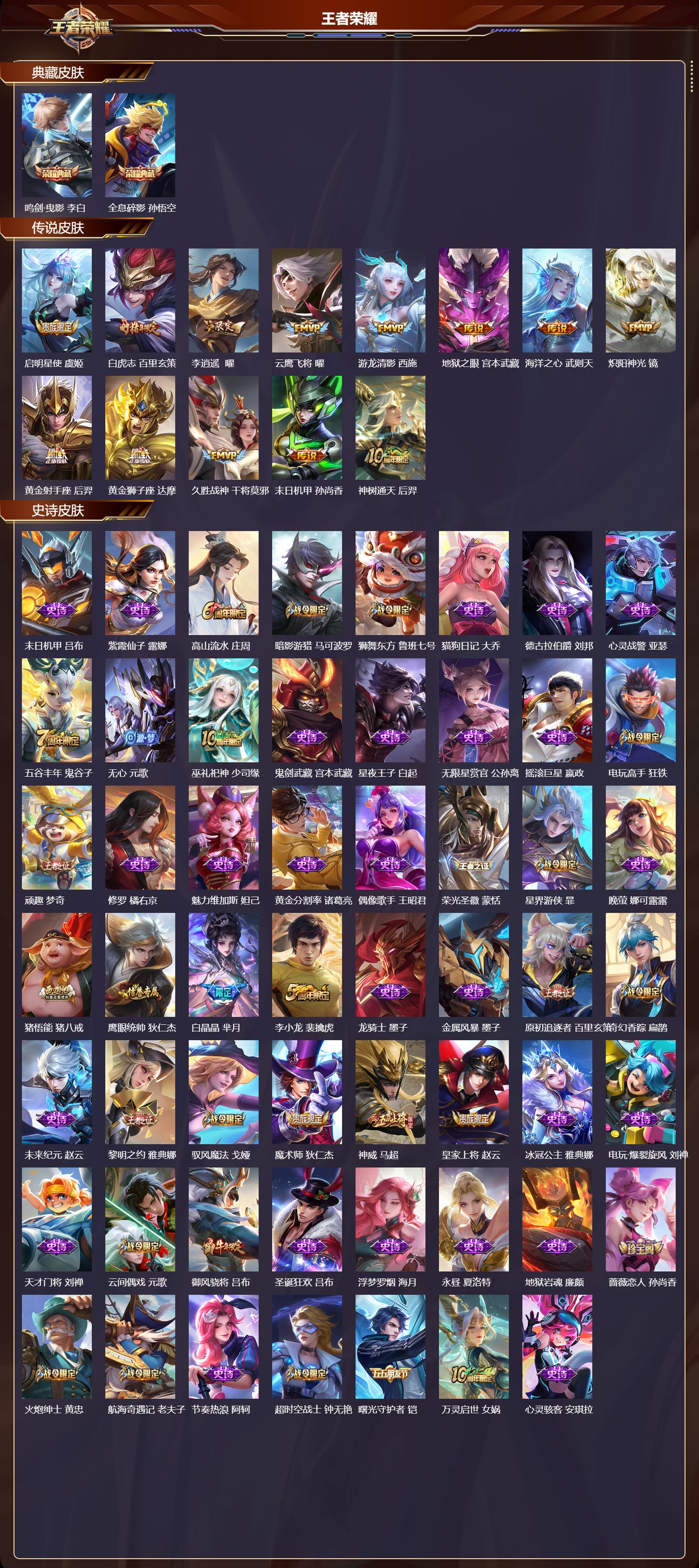 WZCMW415688王者荣耀账号详情图6