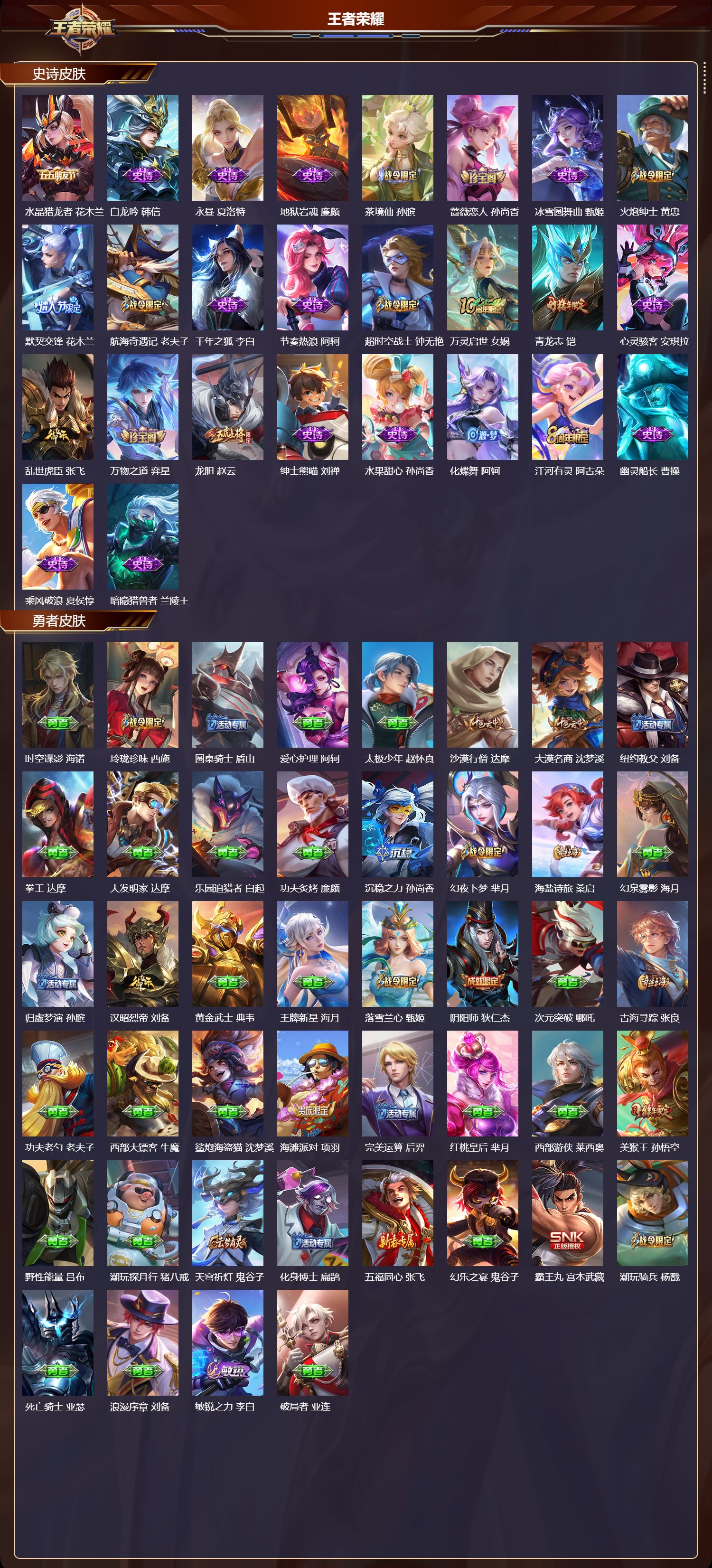 WZMK3437742王者荣耀账号详情图3 WZMK3437742王者荣耀账号详情图3