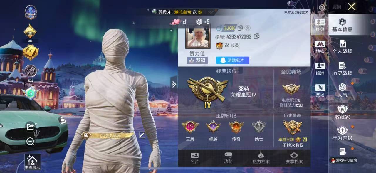 HPSJ3436774和平精英账号详情图2 HPSJ3436774和平精英账号详情图2