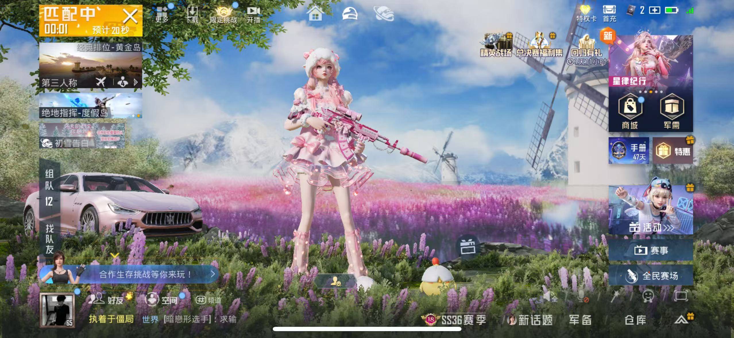 HPSJ3436748和平精英账号详情图2