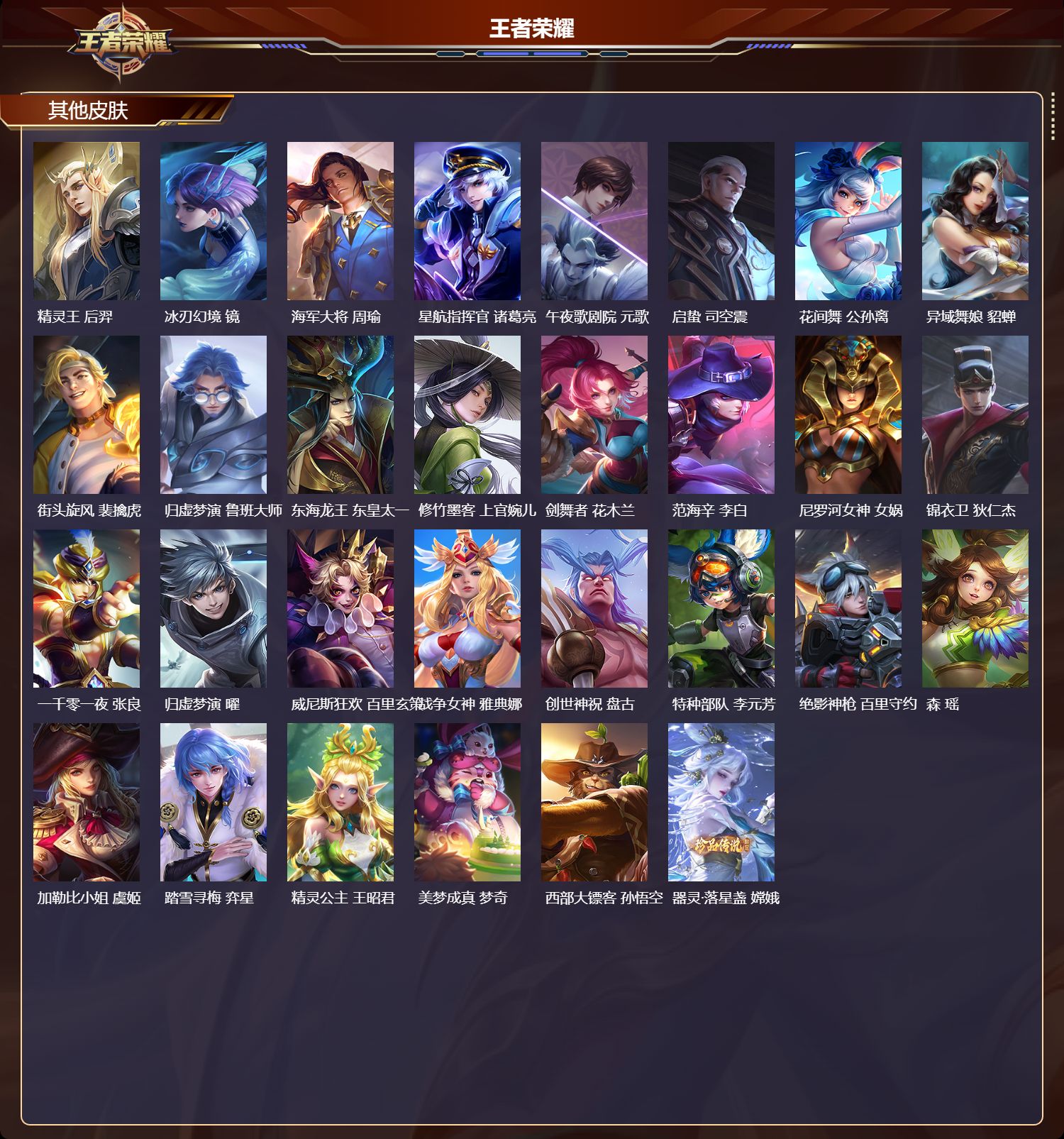 WZQM3479602王者荣耀账号详情图6