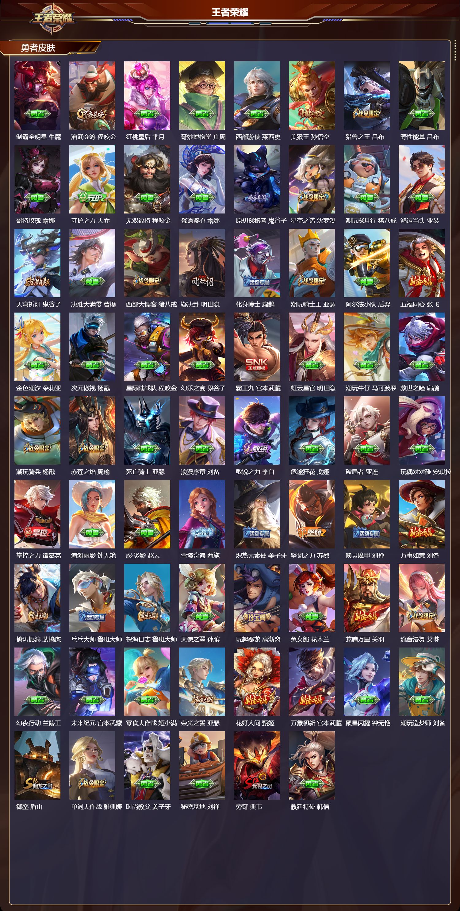 WZCMW415702王者荣耀账号详情图10