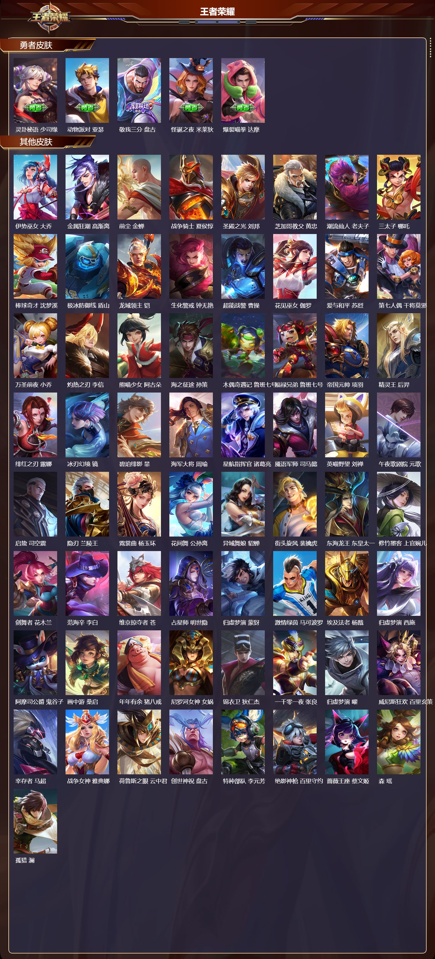 WZMK3440091王者荣耀账号详情图6