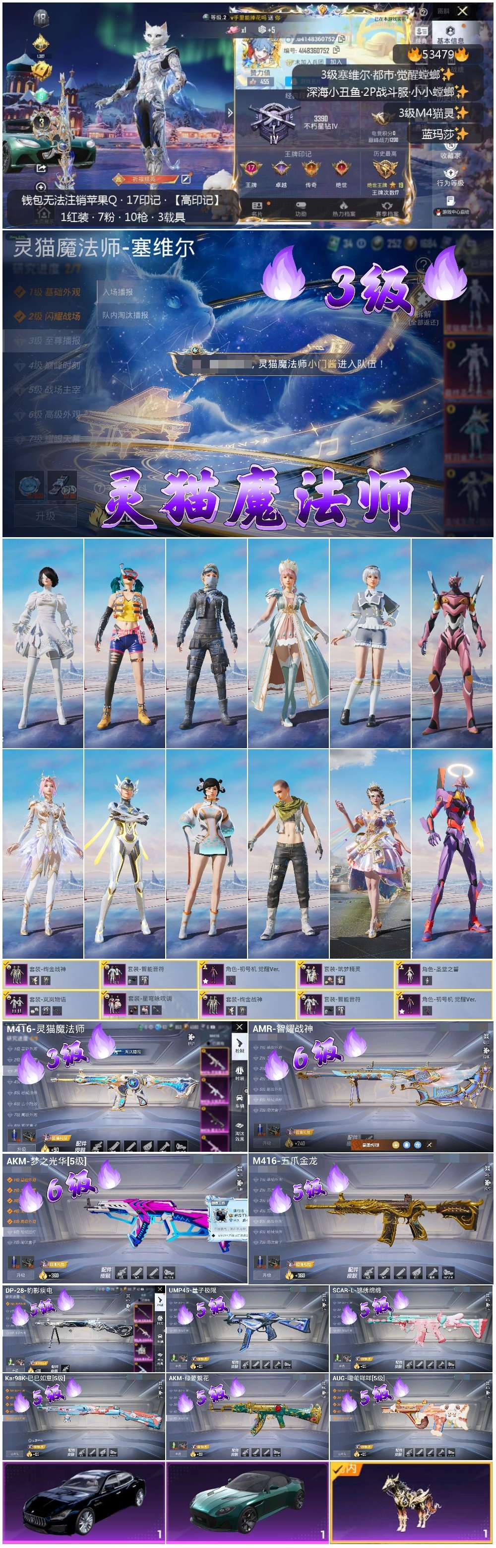 HPSJ3437478和平精英账号详情图4 HPSJ3437478和平精英账号详情图4