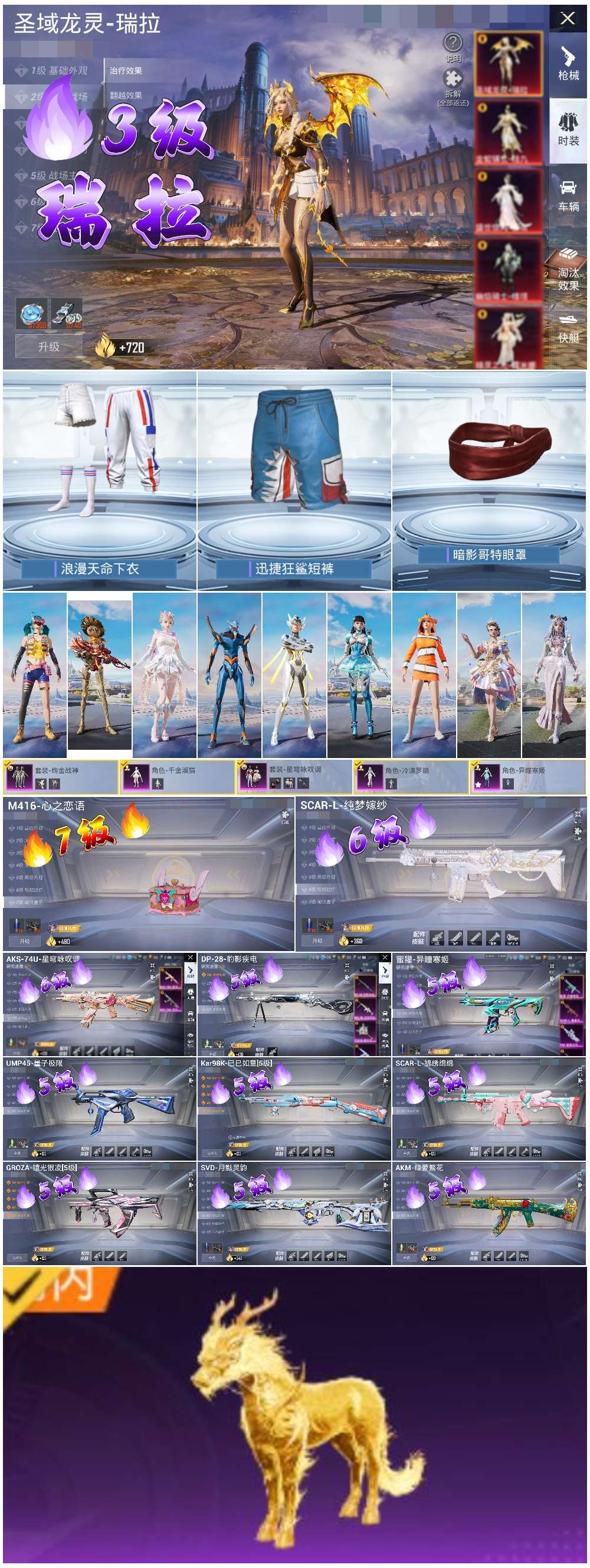 HPSJ3437492和平精英账号详情图3