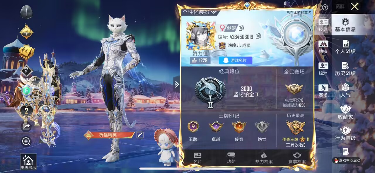 HPSJ3437494和平精英账号详情图2 HPSJ3437494和平精英账号详情图2