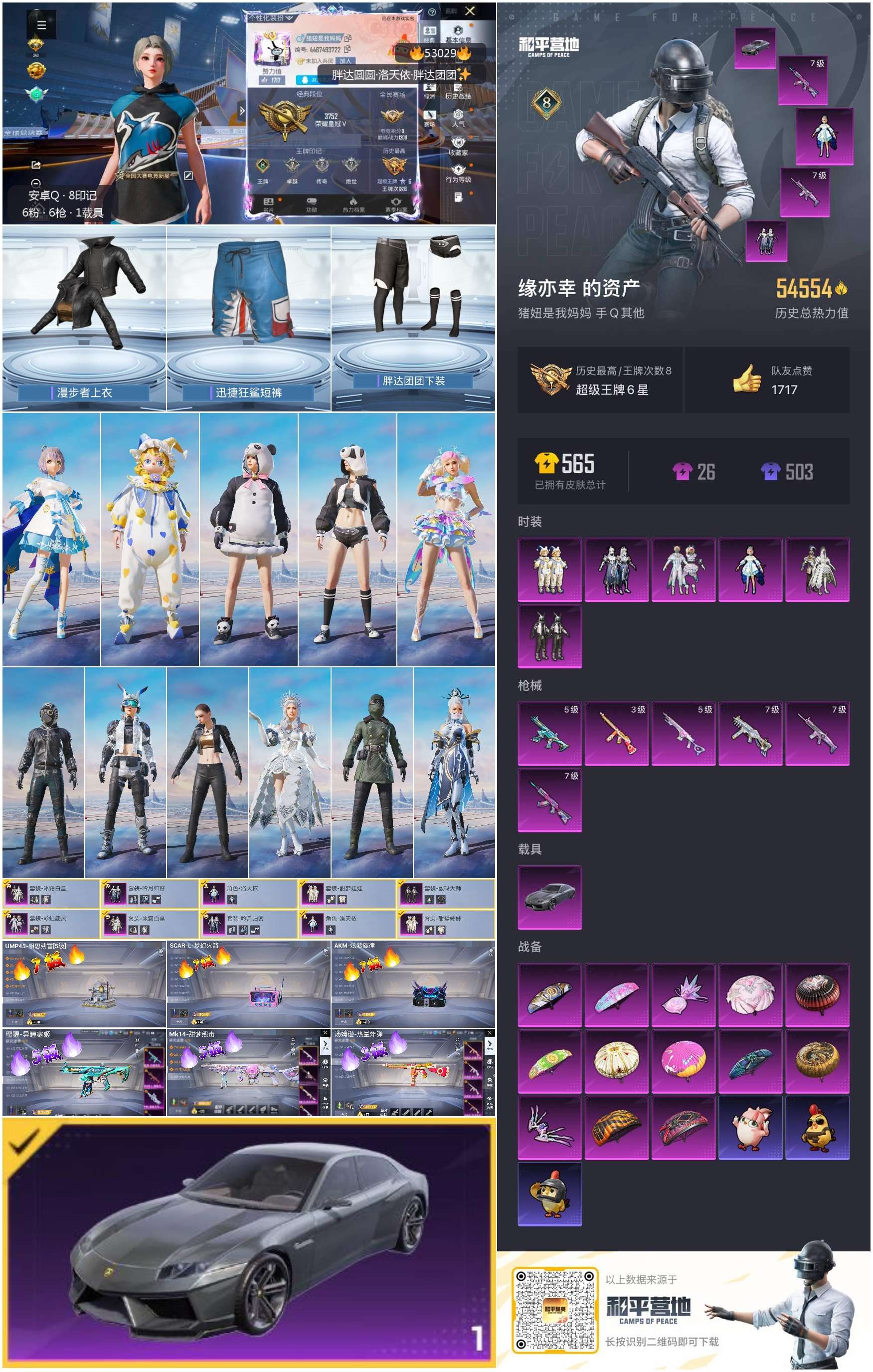 HPSJ3433941和平精英账号详情图2 HPSJ3433941和平精英账号详情图2