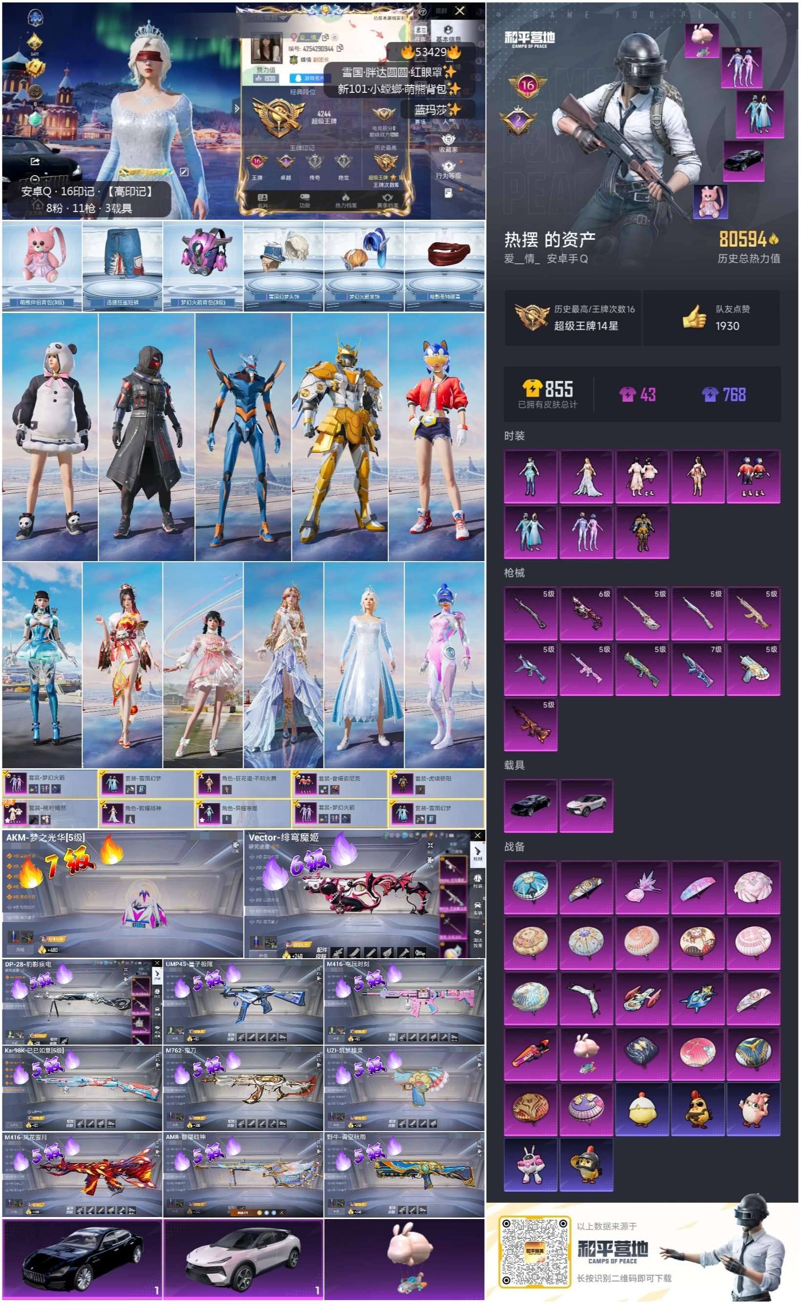 HPSJ3437463和平精英账号详情图4 HPSJ3437463和平精英账号详情图4