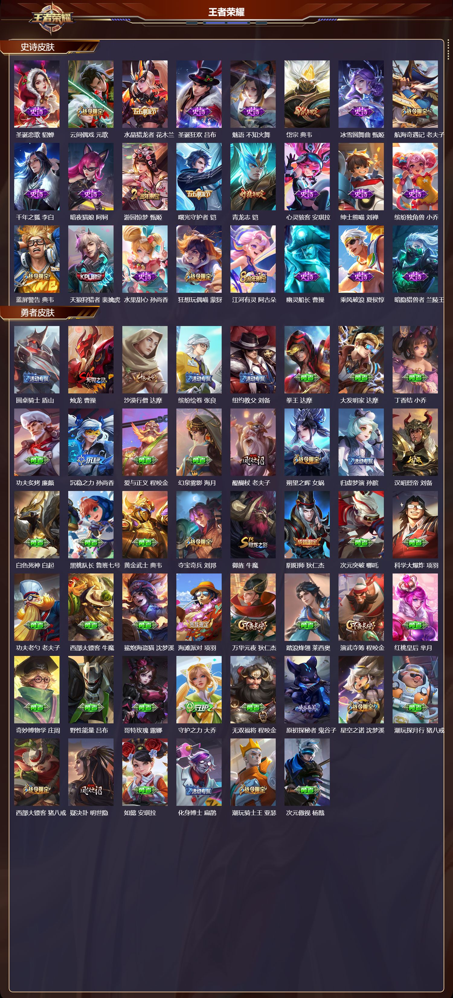 WZQM3474225王者荣耀账号详情图4