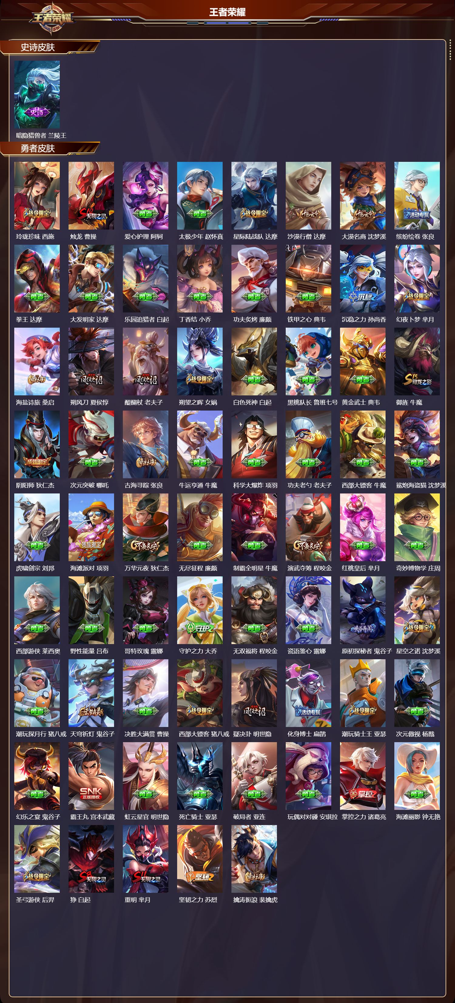 WZCMW415700王者荣耀账号详情图7 WZCMW415700王者荣耀账号详情图7