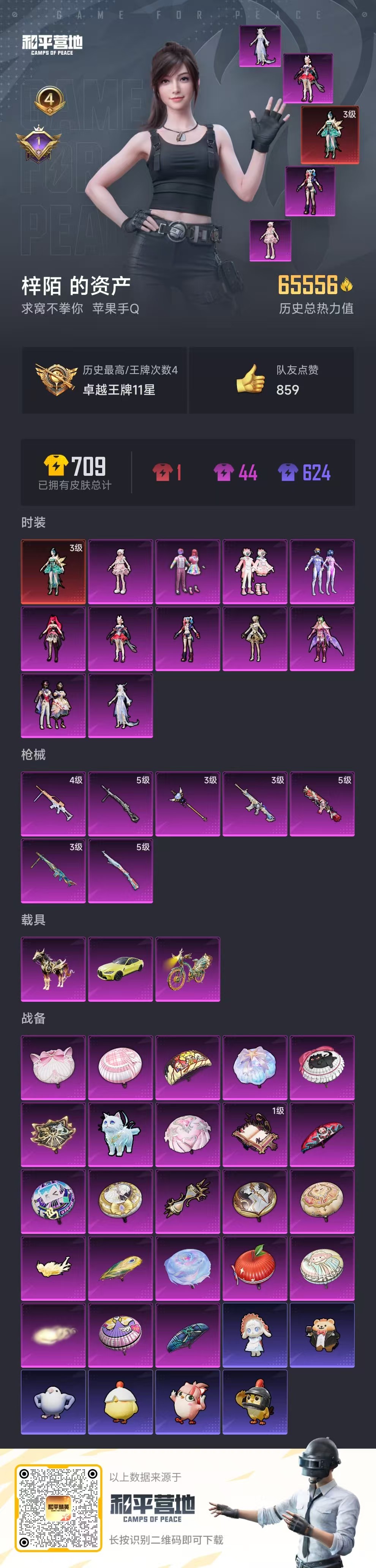 HPSJ3437491和平精英账号详情图4 HPSJ3437491和平精英账号详情图4