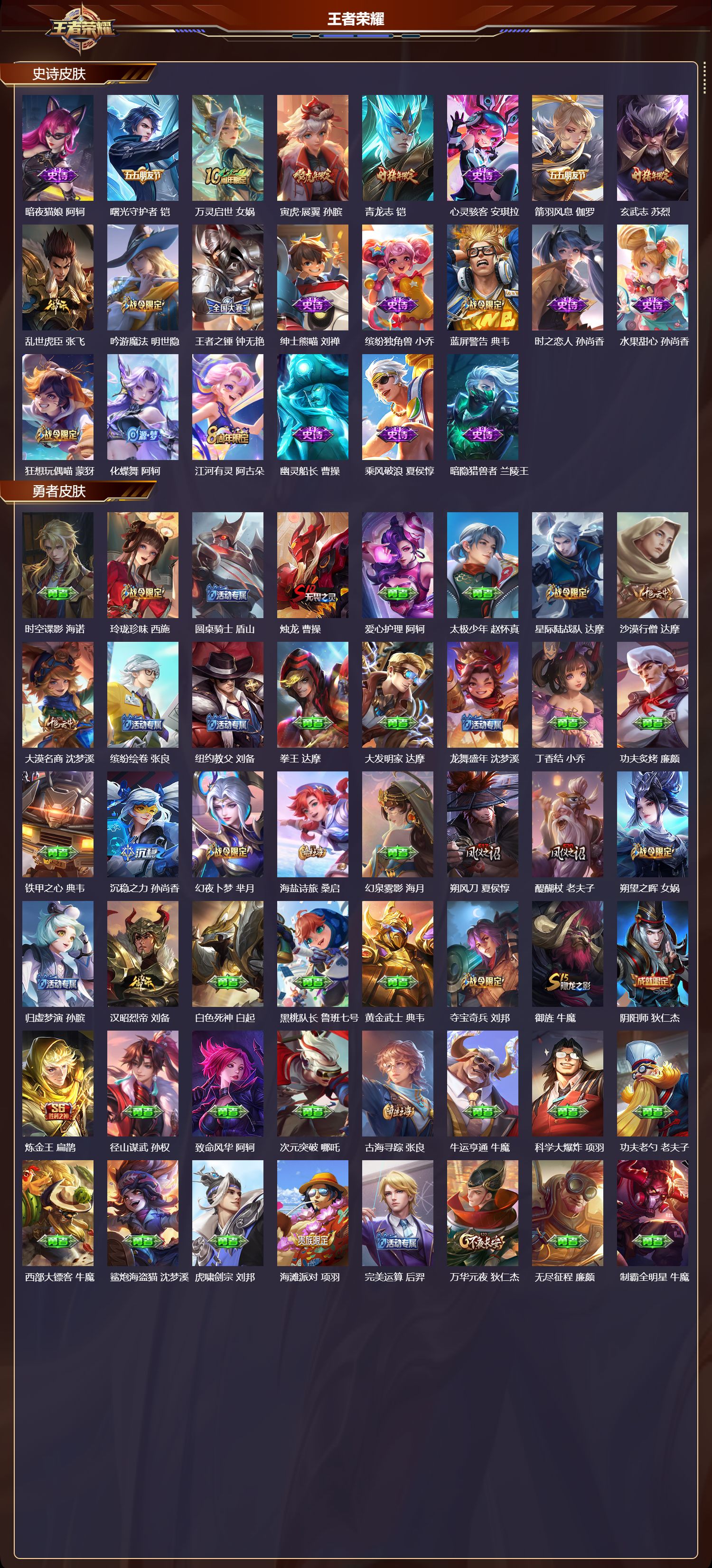 WZCMW415699王者荣耀账号详情图8 WZCMW415699王者荣耀账号详情图8