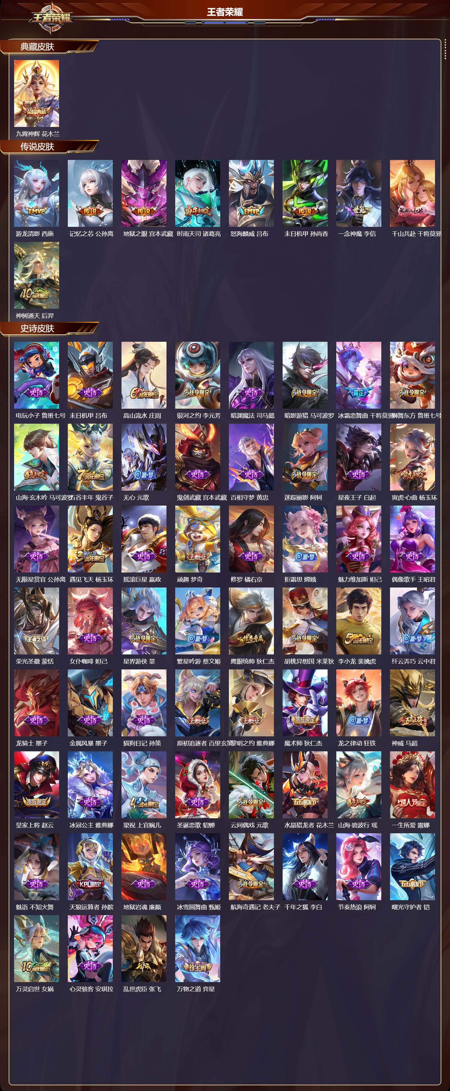 WZCMW415695王者荣耀账号详情图6 WZCMW415695王者荣耀账号详情图6