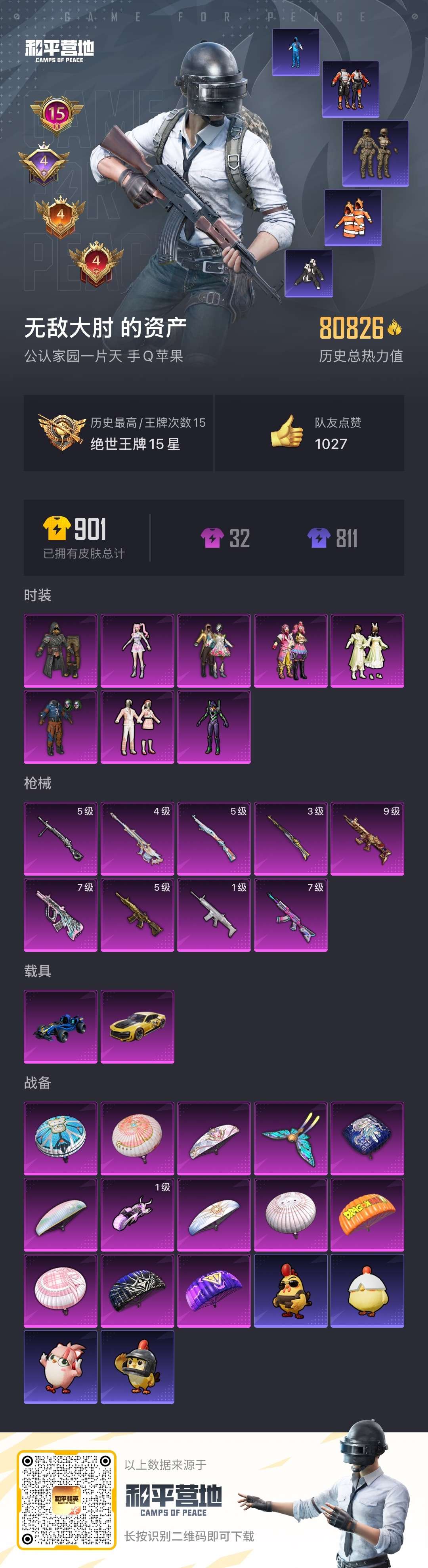 HPSJ3433987和平精英账号详情图4 HPSJ3433987和平精英账号详情图4