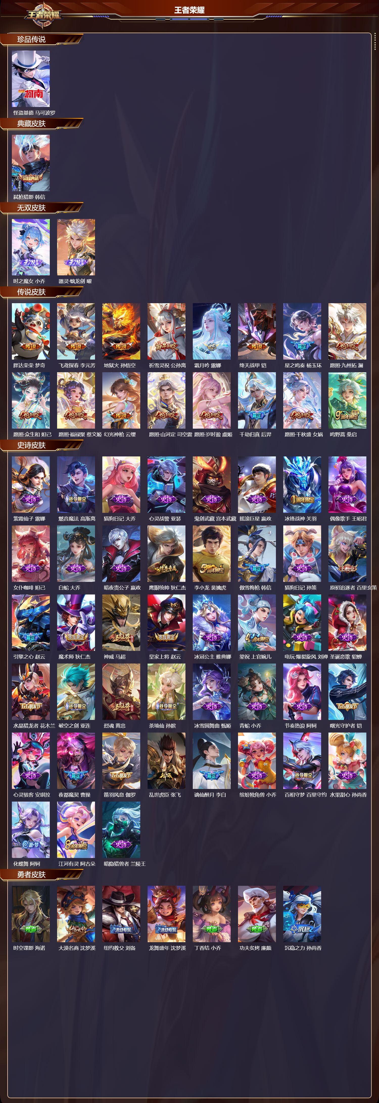 WZCMW3439070王者荣耀账号详情图14