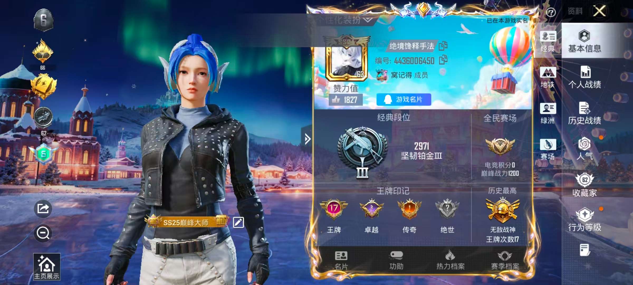 HPSJ3439476和平精英账号详情图2