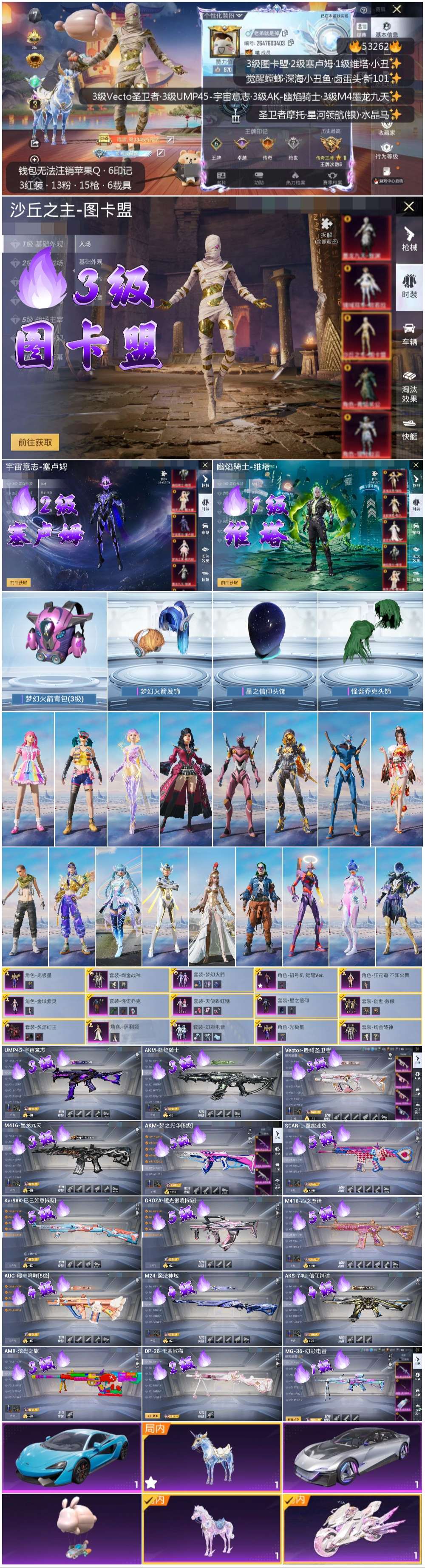 HPSJ3435174和平精英账号详情图2 HPSJ3435174和平精英账号详情图2