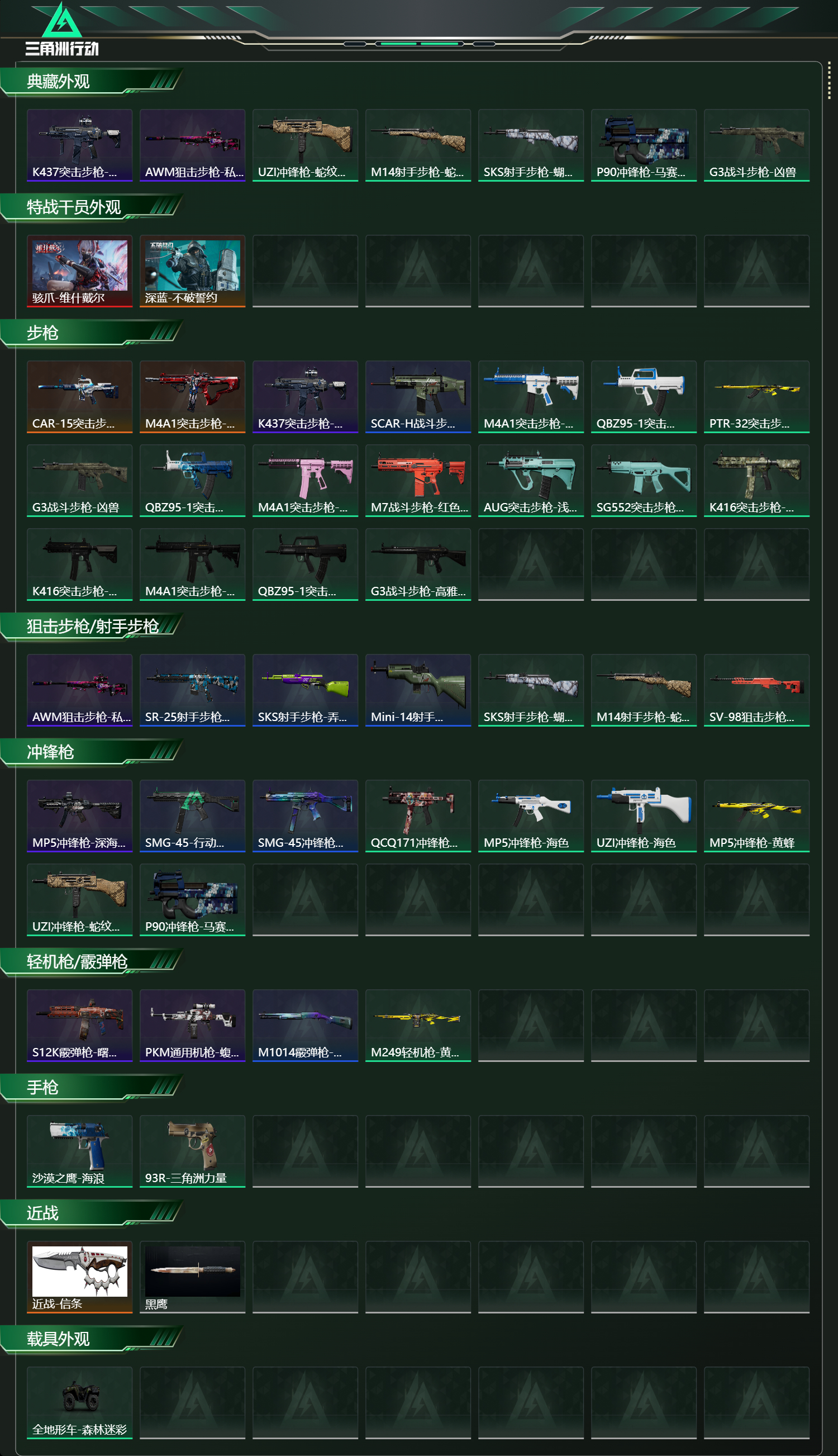 SJZCMW390593三角洲行动账号详情图2