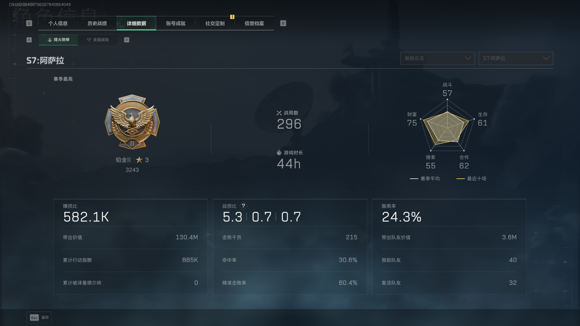 SJZCMW390500三角洲行动账号详情图4