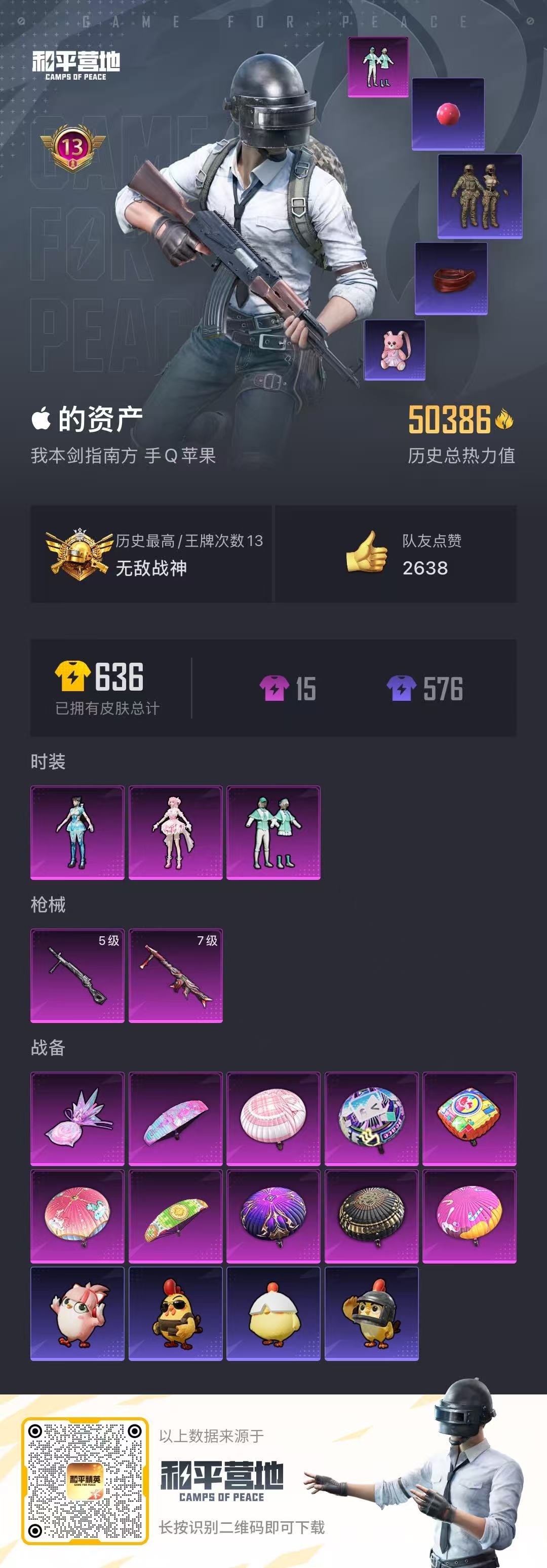 HPSJ3439435和平精英账号详情图3 HPSJ3439435和平精英账号详情图3