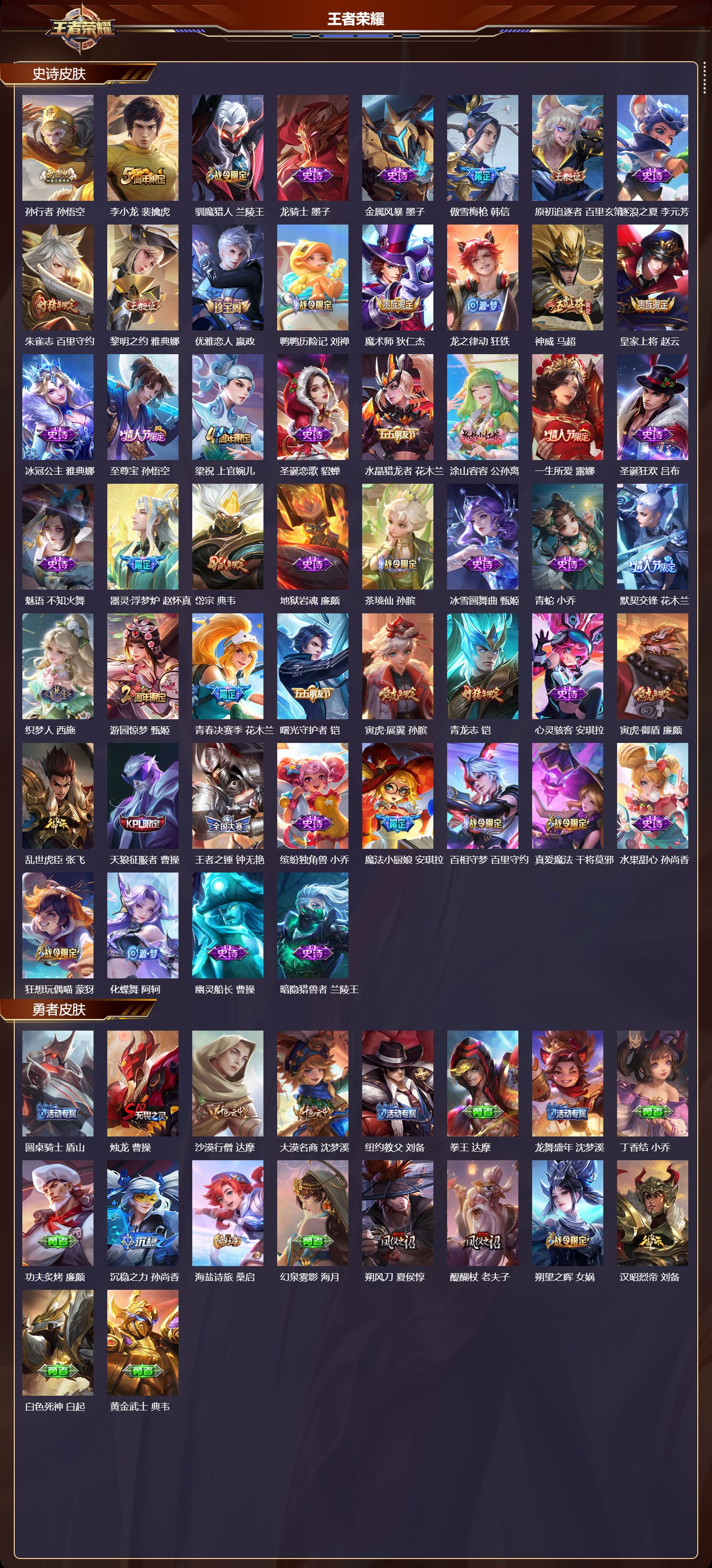 WZMK3442733王者荣耀账号详情图3 WZMK3442733王者荣耀账号详情图3