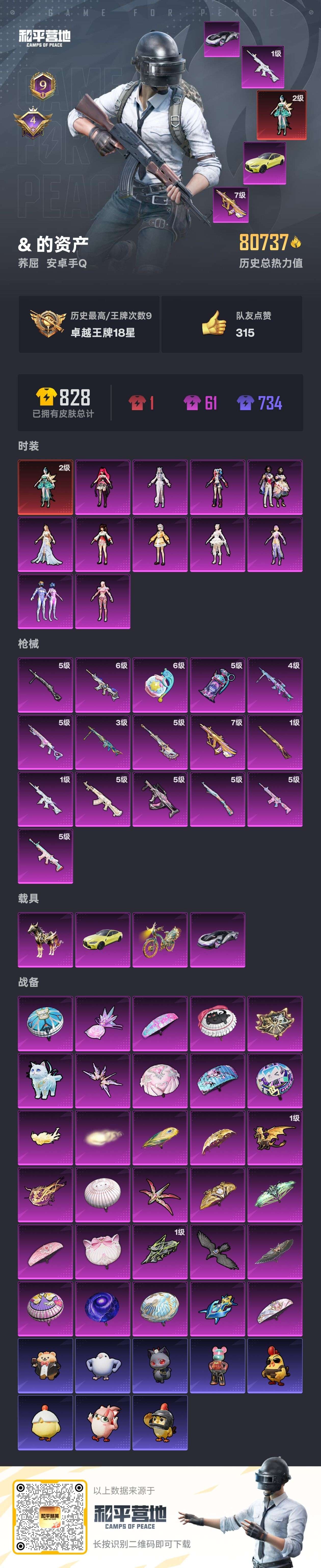 HPSJ3437510和平精英账号详情图3 HPSJ3437510和平精英账号详情图3