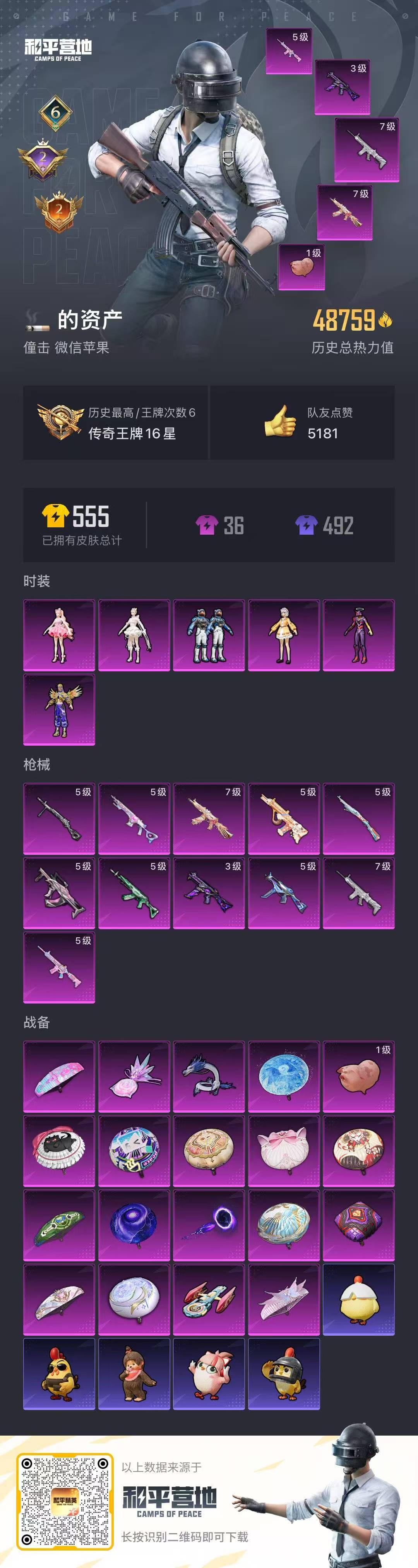 HPSJ3435471和平精英账号详情图2 HPSJ3435471和平精英账号详情图2