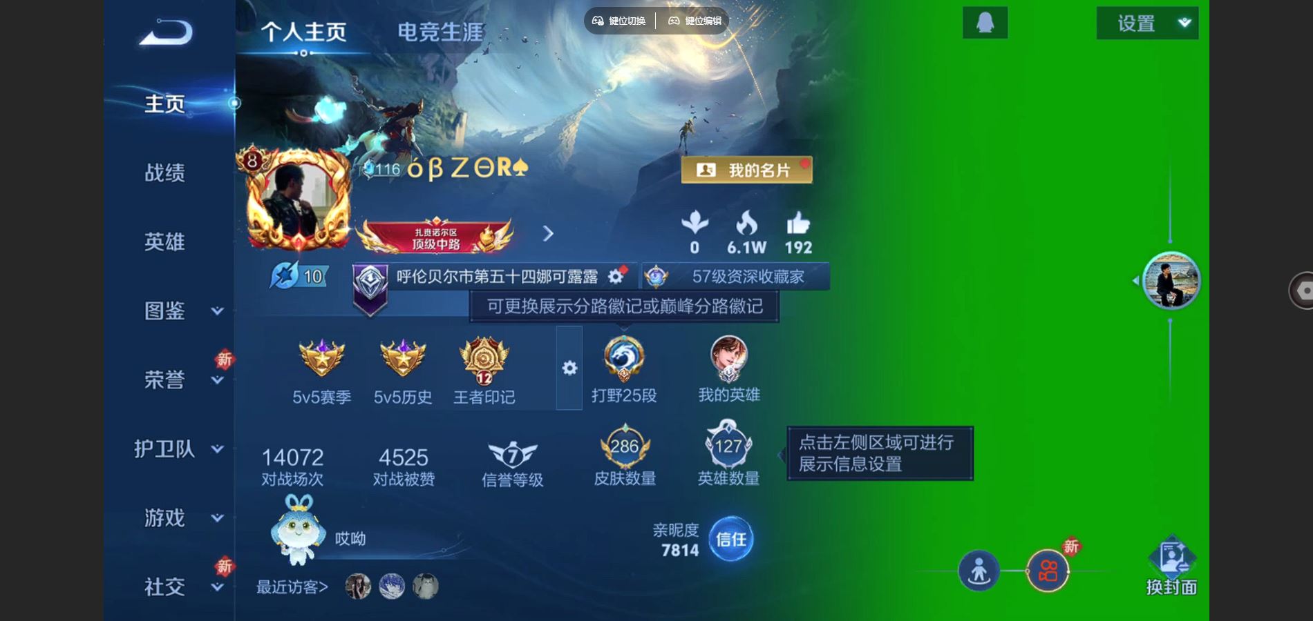 WZCMW424685王者荣耀账号详情图2