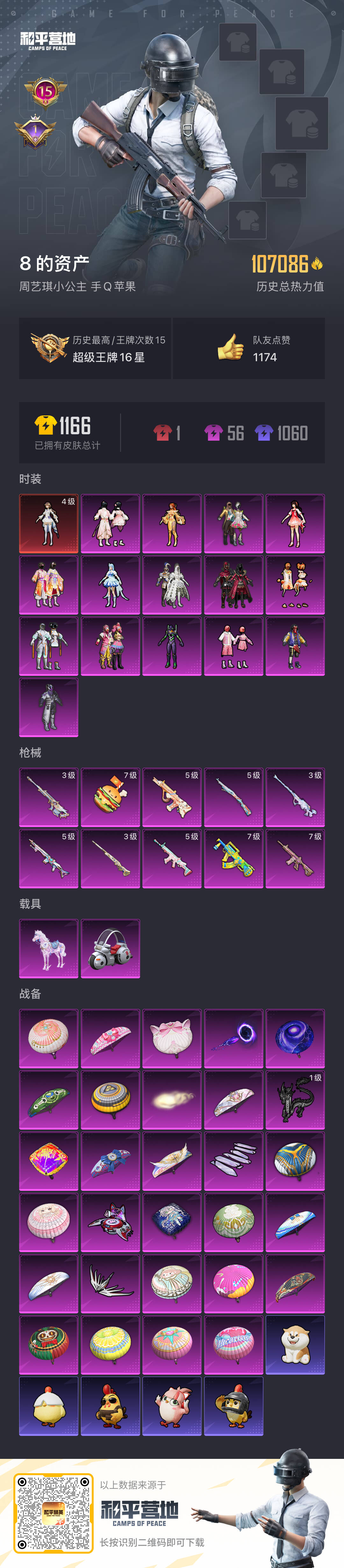 HPSJ3439442和平精英账号详情图4 HPSJ3439442和平精英账号详情图4