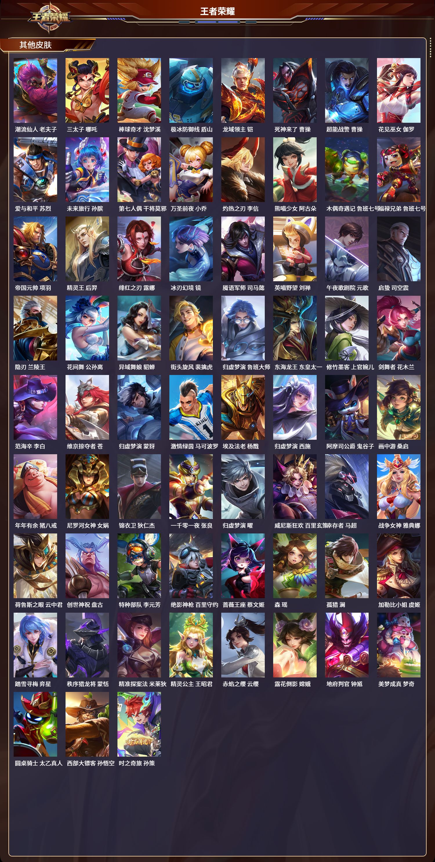 WZLX4220922王者荣耀账号详情图7