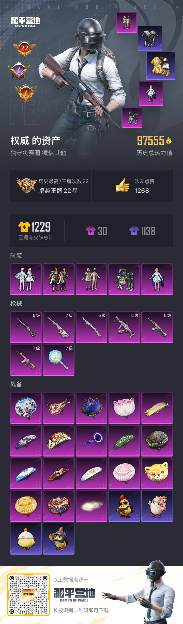 HPSJ3435894和平精英账号详情图4