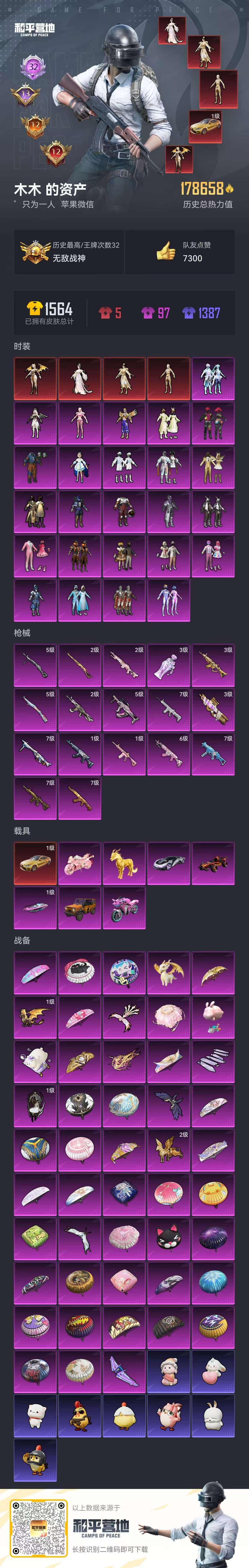 HPSJ3435181和平精英账号详情图2 HPSJ3435181和平精英账号详情图2