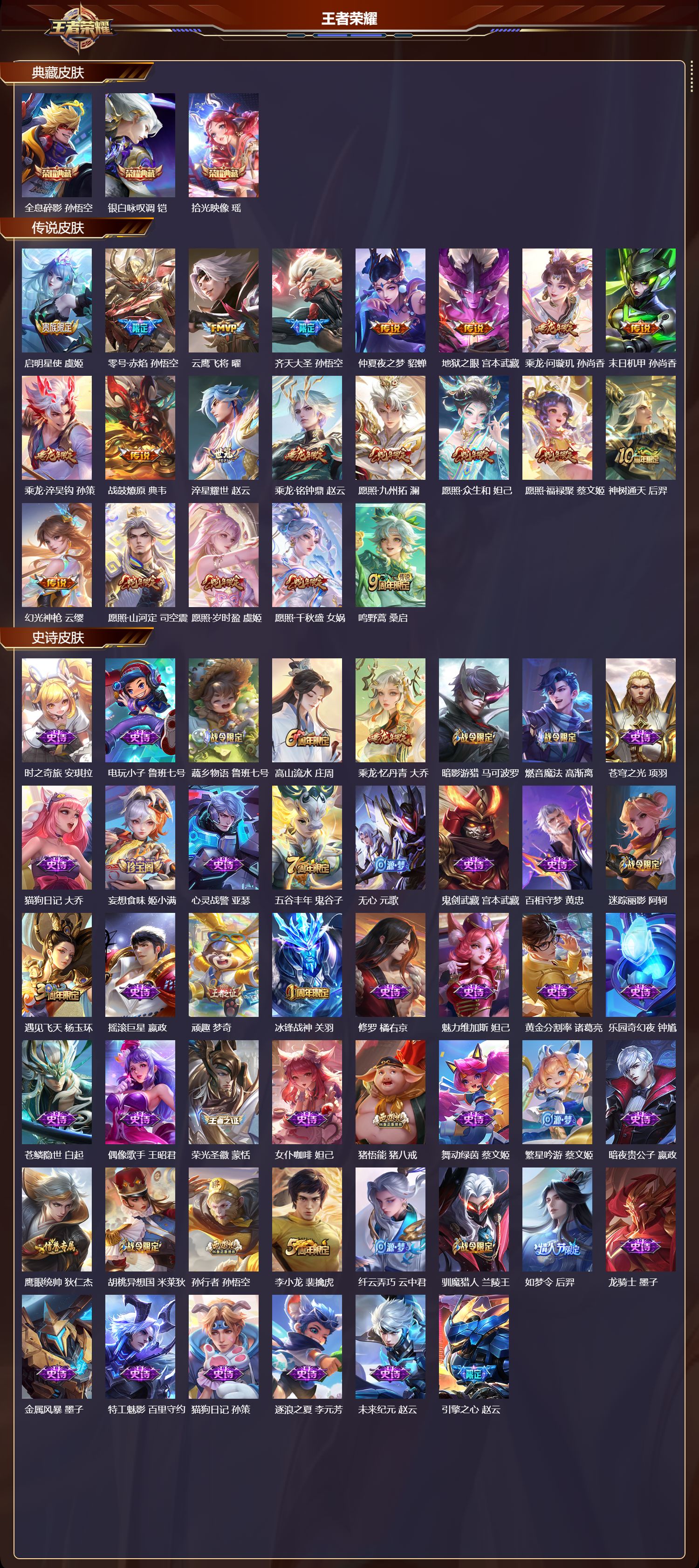 WZCMW3442146王者荣耀账号详情图11