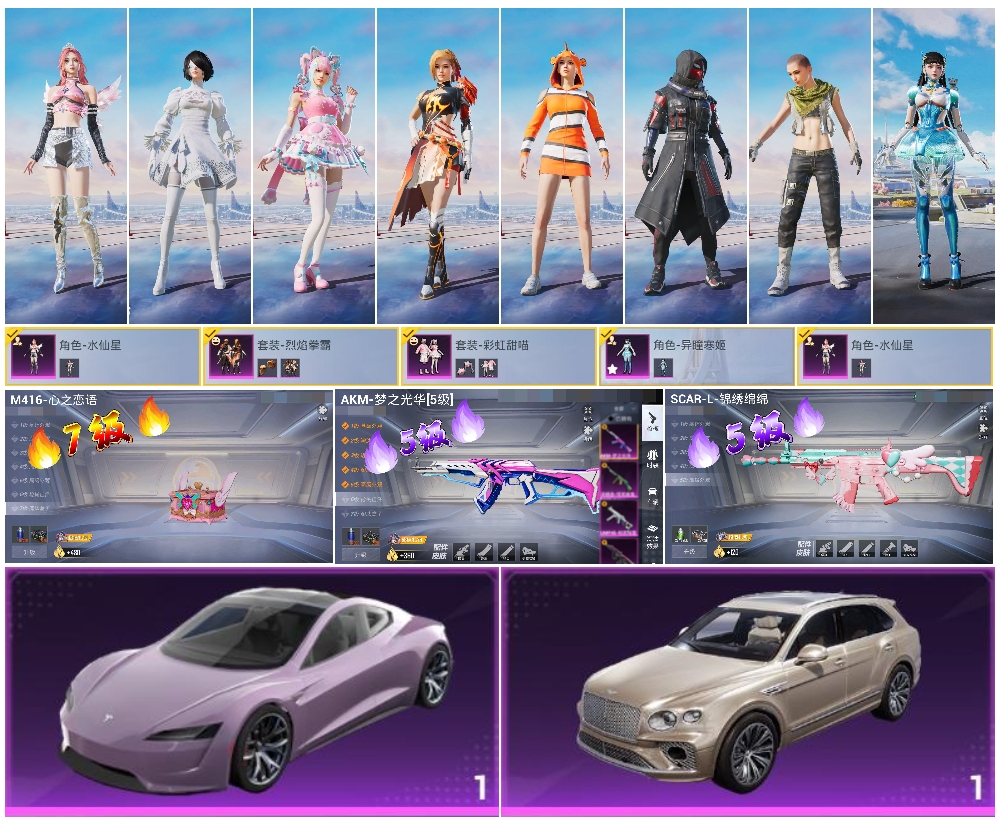 HPSJ3439415和平精英账号详情图2 HPSJ3439415和平精英账号详情图2