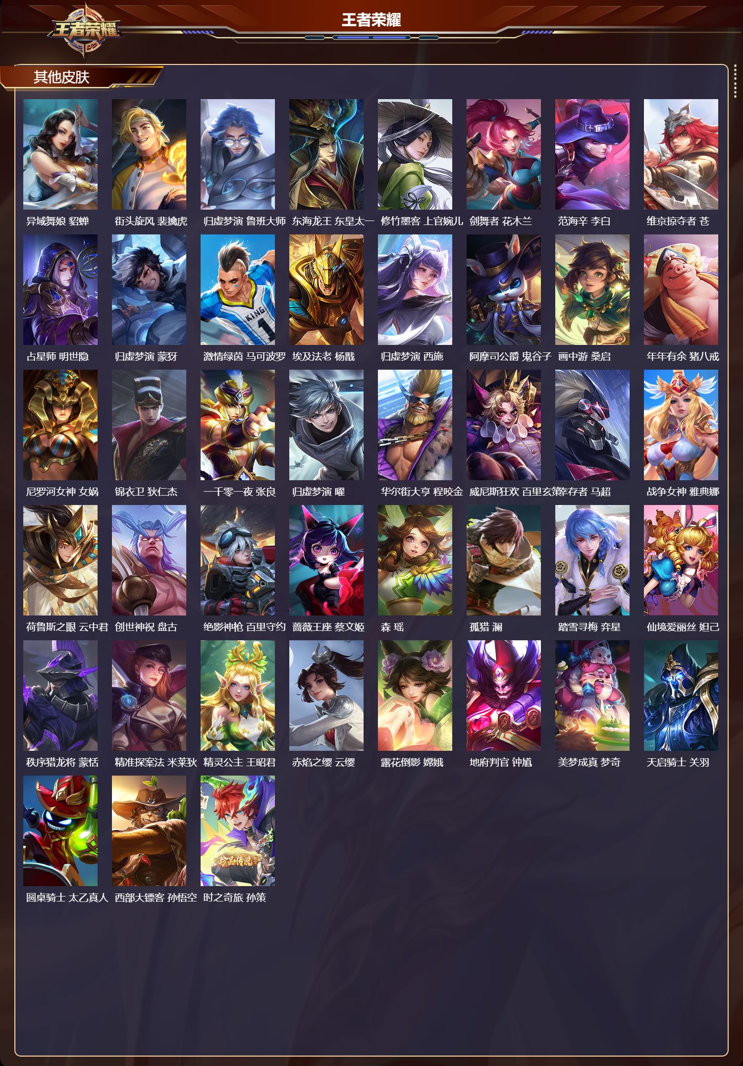 WZMK3442733王者荣耀账号详情图6 WZMK3442733王者荣耀账号详情图6