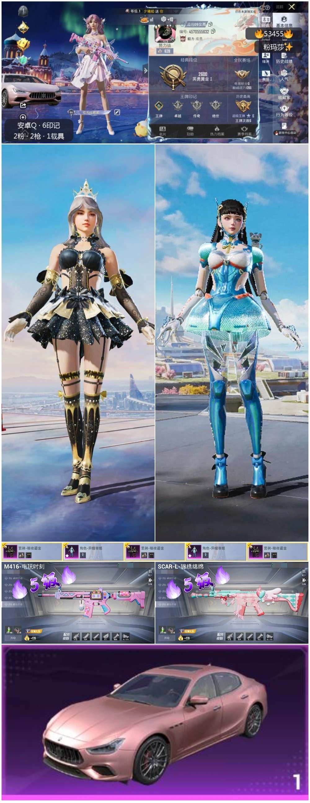 HPSJ3437509和平精英账号详情图4