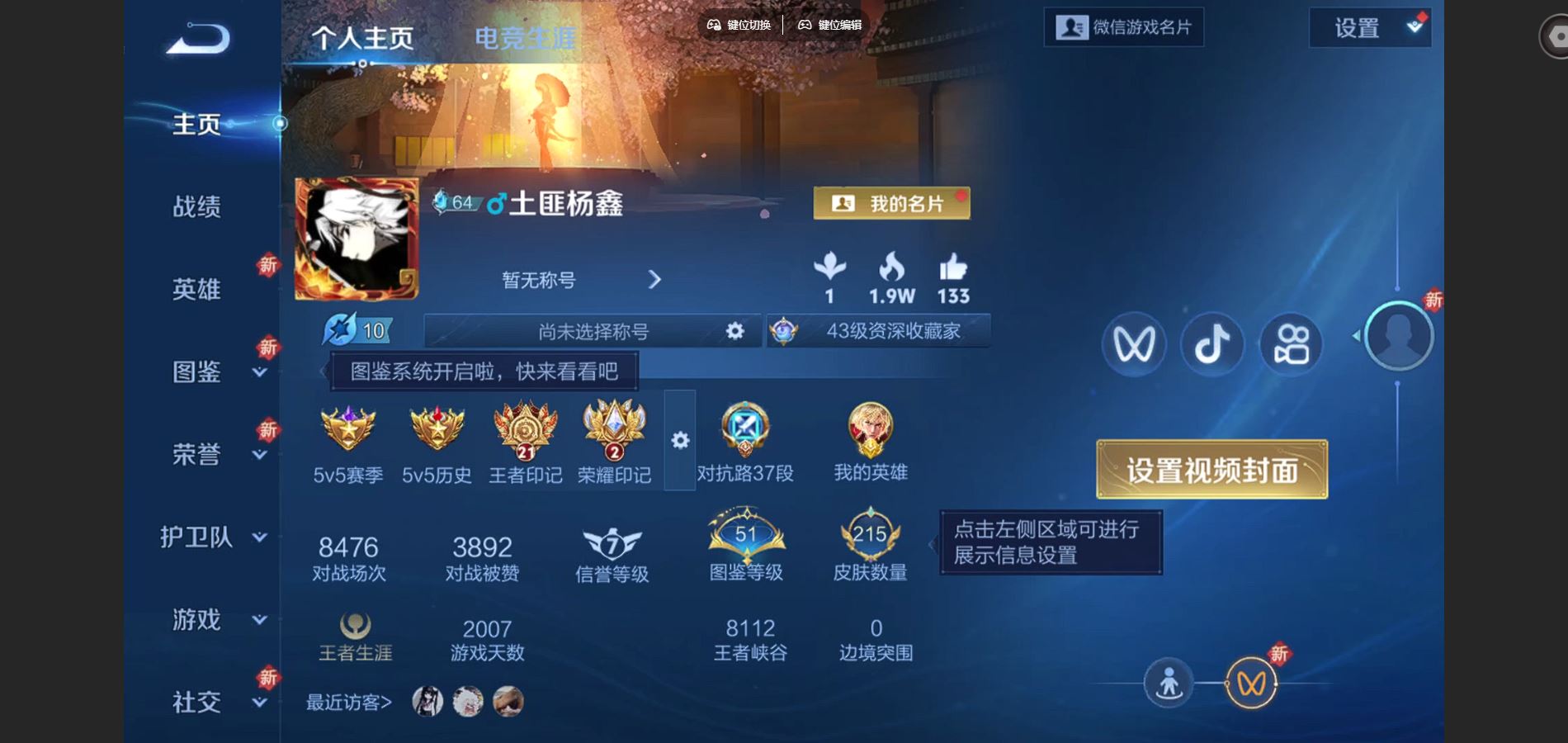 WZCMW424696王者荣耀账号详情图2