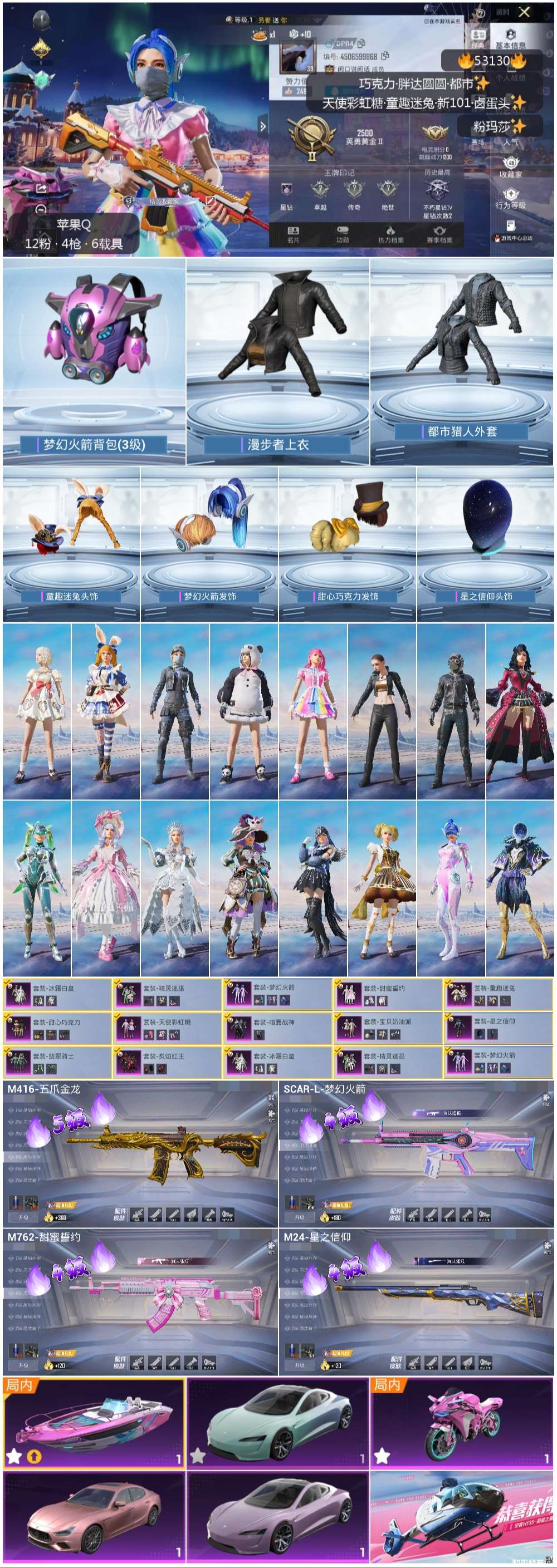 HPSJ3435310和平精英账号详情图4 HPSJ3435310和平精英账号详情图4