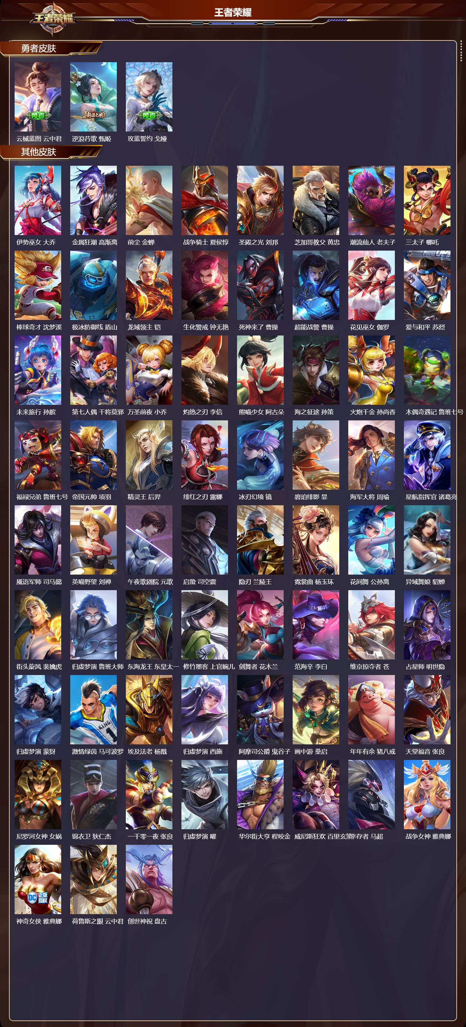 WZMK3442746王者荣耀账号详情图7