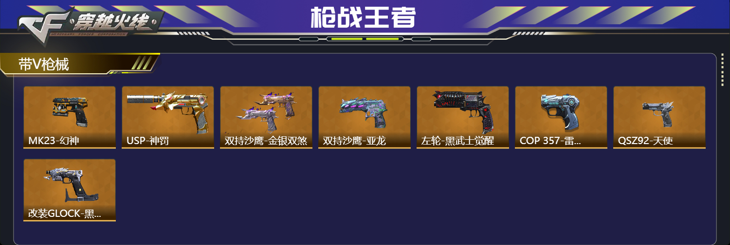 CFMFFWY42231枪战王者账号详情图3