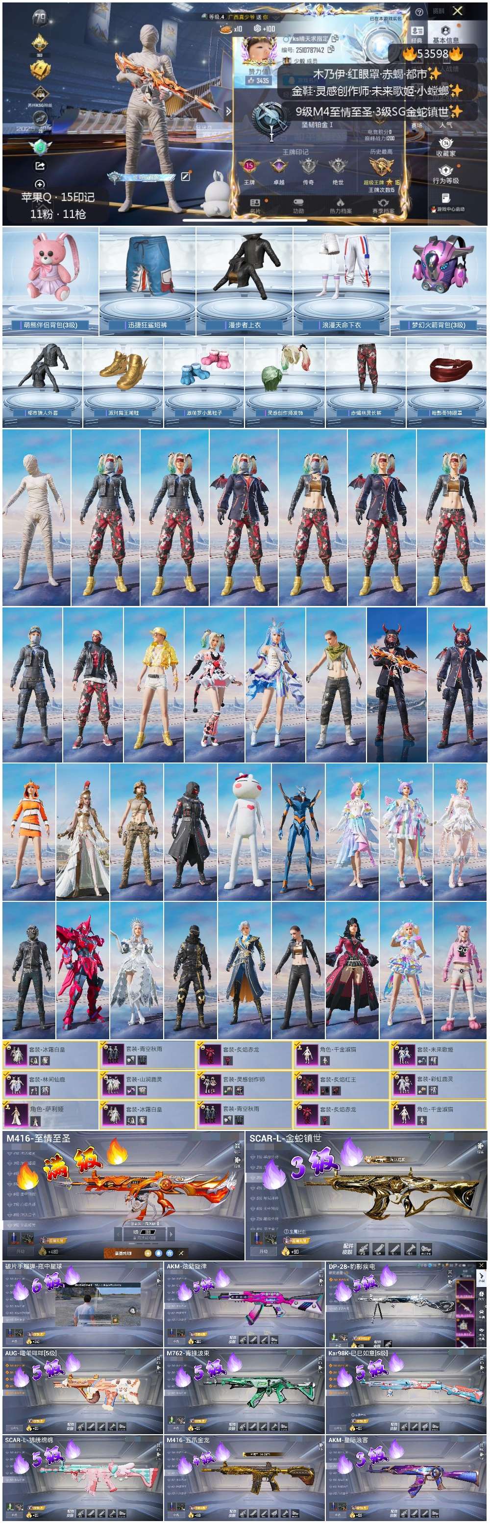 HPSJ3437567和平精英账号详情图4 HPSJ3437567和平精英账号详情图4