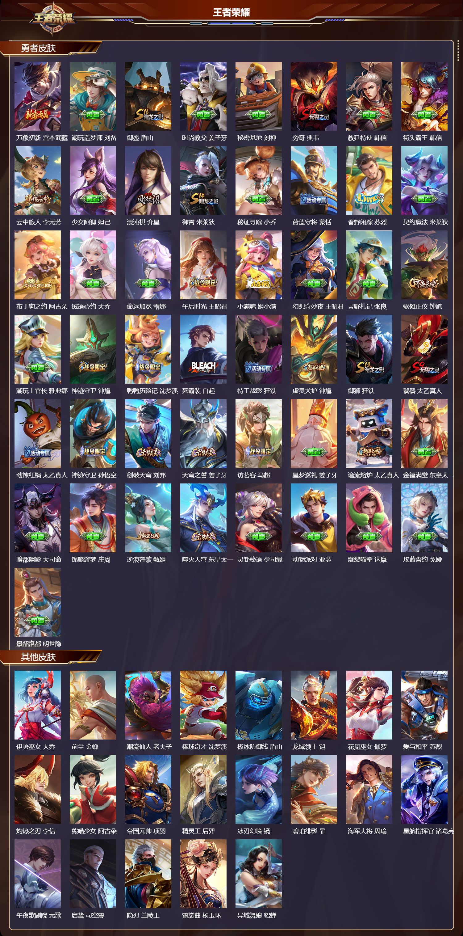 WZMK3445182王者荣耀账号详情图5